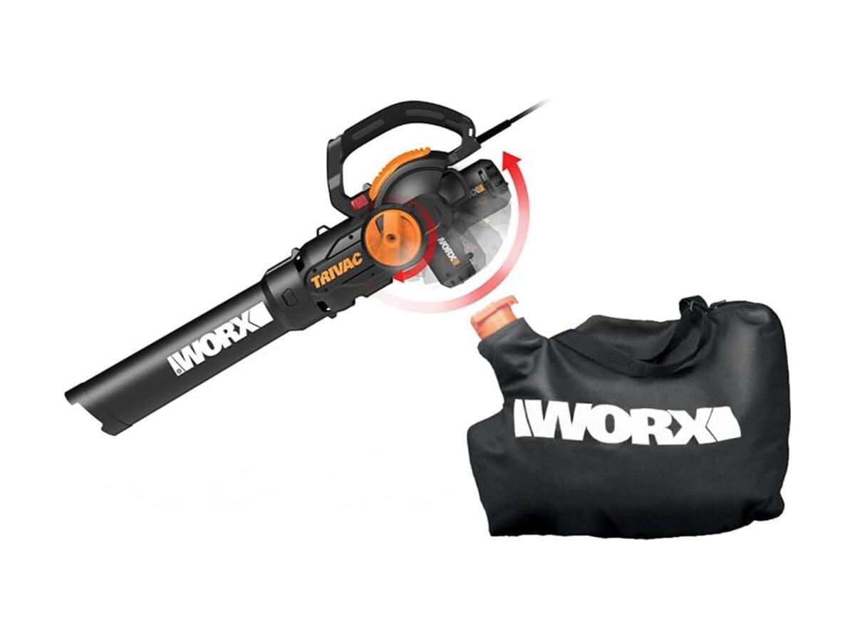 WORX Trivac WG512 3-in-1 Leaf Blower/Vacuum/Mulcher